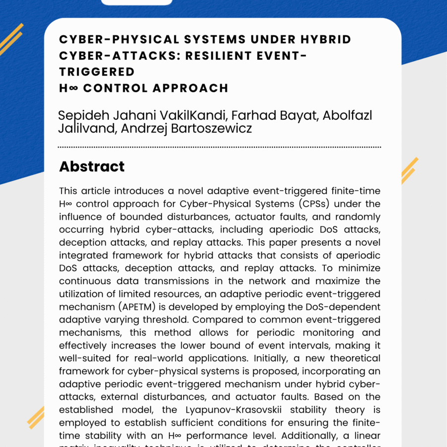 Cyber-physical systems under hybrid cyber-attacks: Resilient event-triggered  H∞ control approach"