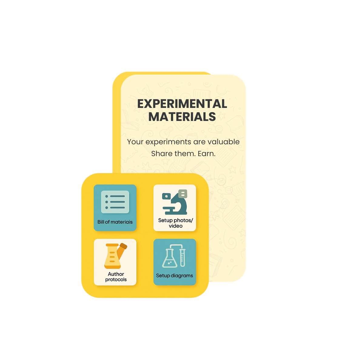 Experimental materials bundle: schematics, protocols, BOM, photos and videos