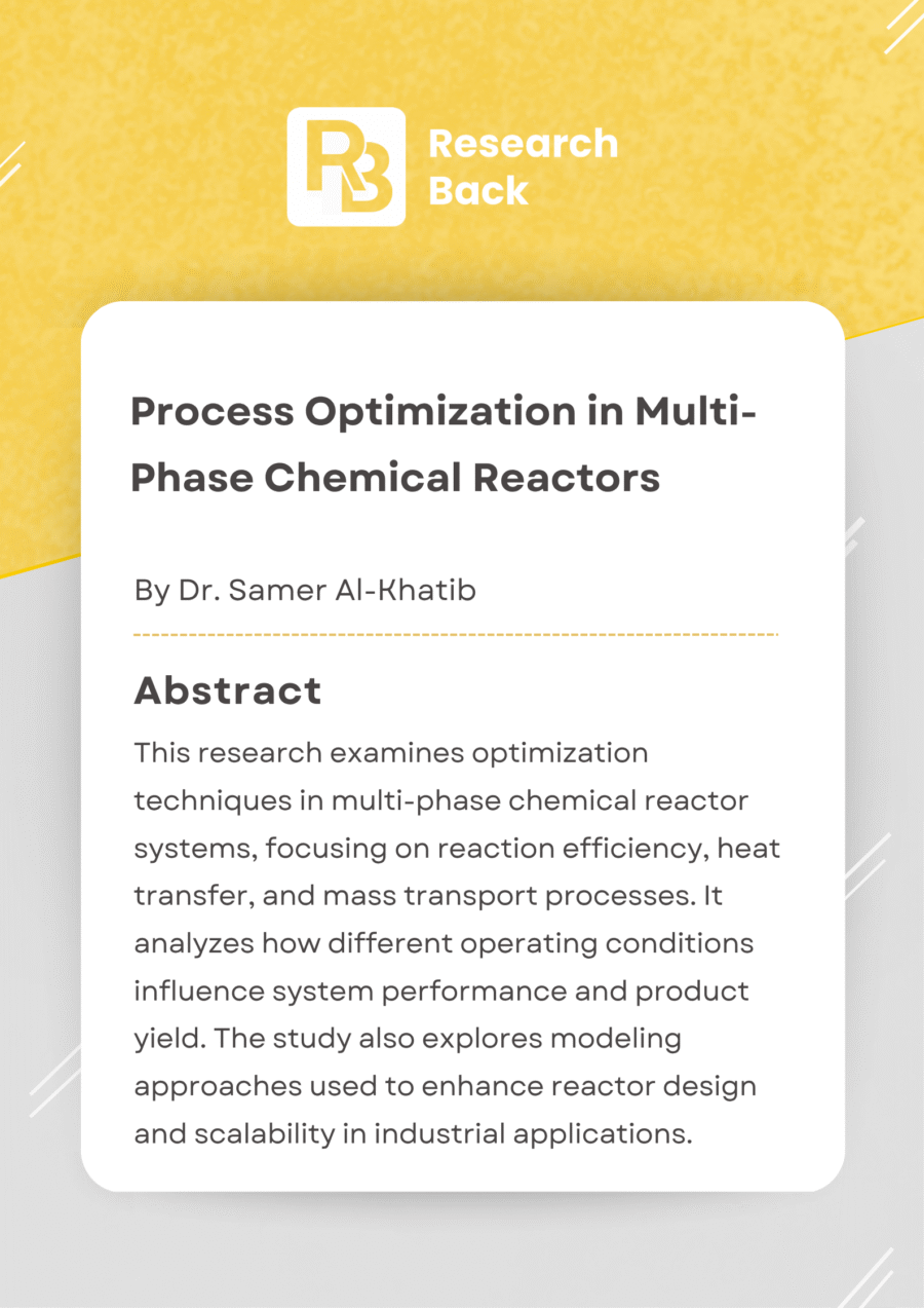 Process Optimization in Multi-Phase Chemical Reactors